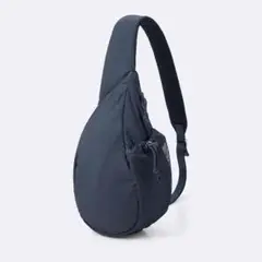 【新品】GU　 スリングショルダーバッグ　ネイビー　ボディバッグ　レディース