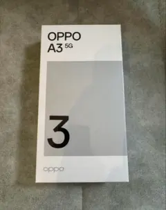 新品未開封 OPPO A3 5G 128GB 本体 スマートフォン SIMフリー