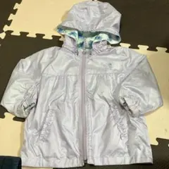 ニットプランナー リバーシブルフード付きジャケット 90cm