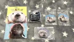 リロ ラッコ アクリルステッカー ふにふに缶バッジ おててクッションキーホルダー
