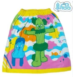 【新品】みいつけた！サボさん こっしー ラップタオル 巻きタオル 約60cm丈