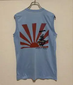 vintage 一番 漢字 ノースリーブTシャツ MYRTLE BEACH 古着