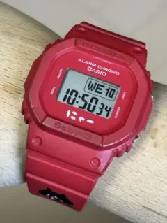 コラボ/G-SHOCK/ネネット/にゃー/baby-g/限定/スピード/時計/赤 コラボ/G-SHOCK/ネネット/にゃー/baby-g/限定/スピード/時計/赤