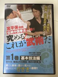 宮平保師範 究める! これが武術だ 第1巻基本技法編　DVD