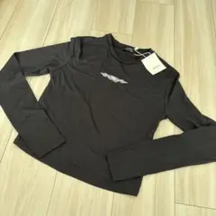 新品　Bershka ブラック 長袖 Tシャツ Mサイズ