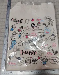日向坂46 DASADA 渋谷109コラボ　トートバッグ　小坂　メンバーデザイン