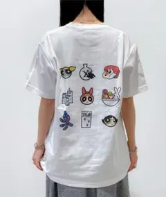 パワーパフガールズ ガールズの休日 Tシャツ ポップアップ