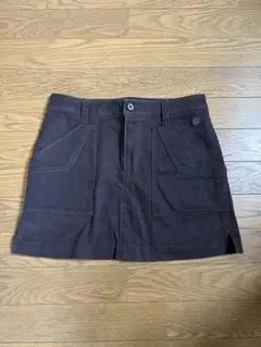 パーリーゲイツスカート サイズ1 焦茶 ダークブラウン