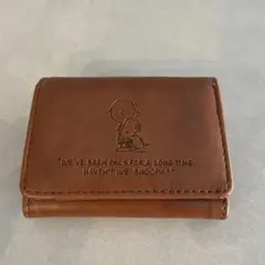 スヌーピー　三つ折り財布