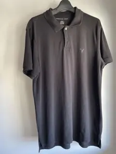 AMERICAN EAGLE ブラック ポロシャツ L