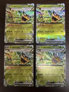 オーガポン みどりのめんex RR 4枚セット