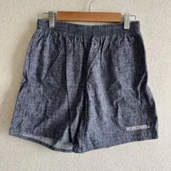 WORLDNIKE ダークグレー ショートパンツ