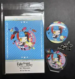 fgo サンリオ 清少納言 缶バッジ キーホルダー ポストカード