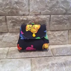 ロラライハリス・カラビナ付きミニポーチ