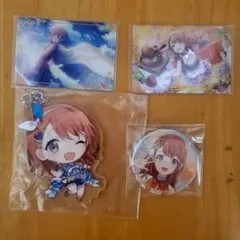プロセカ 花里みのり ウエハース アクスタ 缶バッジ セット