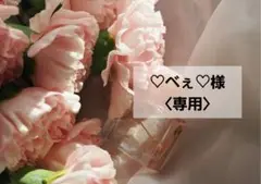 ♡べぇ♡様〈専用〉