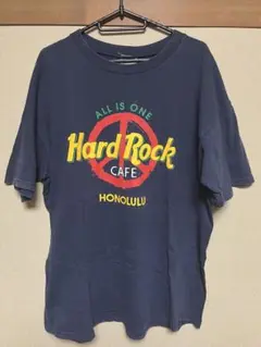 古着【Hard rock cafeハードロックカフェ ホノルルハワイ】TシャツL