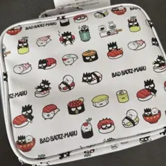 バッドバツ丸　バニティ　寿司柄　メイクポーチ　バツマル