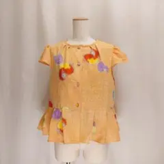 着物リメイク キャップスリーブのチュニック