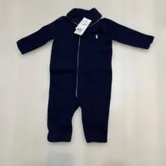 Ralph Lauren 襟付きロンパース 6M ネイビー