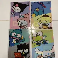 Adecco キャラクタークリアファイル 4枚セット