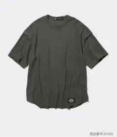 新品未使用 GUxUNDERCOVER ドライワッフル Tシャツ ユニセックスＳ