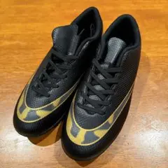 ⭐️ ローレザーサッカースパイク サッカー プロフェッショナルグレード 24cm