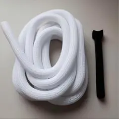L-Cable Sleeve-6m-白 ケーブルカバー 配線カバー 6-65