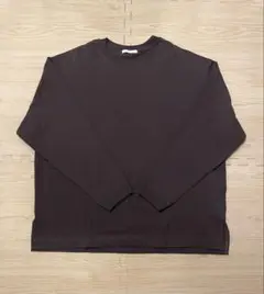 tシャツ EXTRA FINE COTTON SIDE SLIT BASIC M