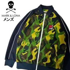 MARKu0026LONA マークアンドロナ ジャージブルゾン カモフラ ネイビー 46