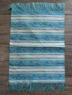 KOHO 波模様 敷きもの　クロス　和製