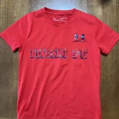 UNDER ARMOUR IWAKI FC Tシャツ レッド　キッズ　120cm