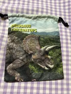 恐竜巾着