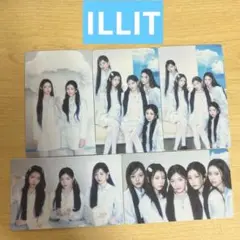 ユニット＆オール⭐︎ILLIT 韓国ペンミ ソウルコン ラントレ 5枚セット