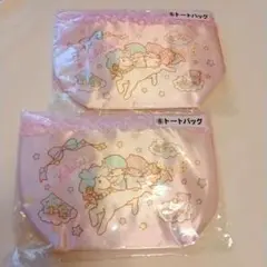 新品未開封　キキララ　トートバッグ　2個セット