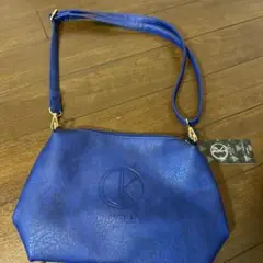 D.KELLY 青 ショルダーバッグ　タグ付き