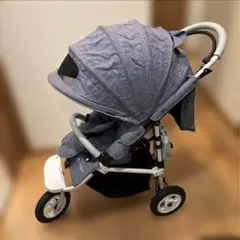 AirBuggy エアバギー ココブレーキEX デニム 三輪ベビーカー　美品