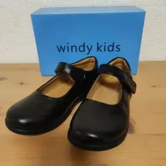 windykids フォーマルシューズ ブラック 19.5cm相当