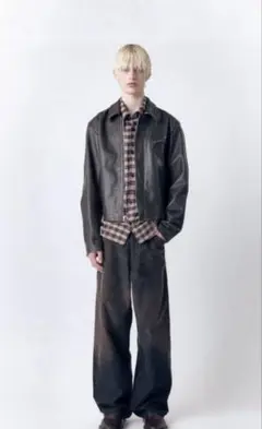 VUJADE 新品未使用　ANDRÉ SUNFADED CHINO PANTS