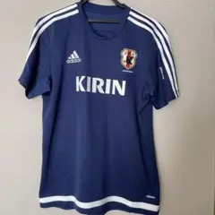 adidasアディダス 2015年 サッカー日本代表 プラクティスシャツ