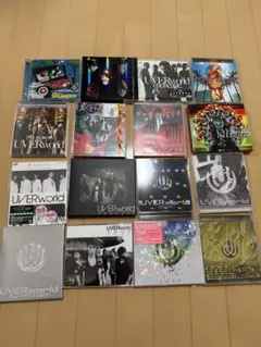 UVERworld アルバムシングルセット DVD付き　計16枚