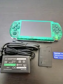 PSP3000 クリアグリーン