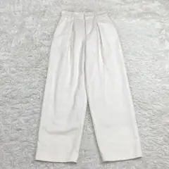 【STEVEN ALAN 】ハイウエスト テーパードパンツ コットン リネン