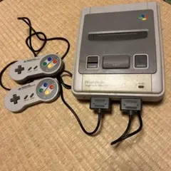 【SFC】スーパーファミコン　本体とコントローラーのみ　動作未確認