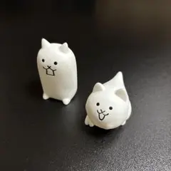 にゃんこ大戦争　ネコトカゲ＆タンクネコ　指人形