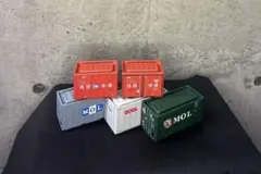 コンテナ型小物収納5点セット