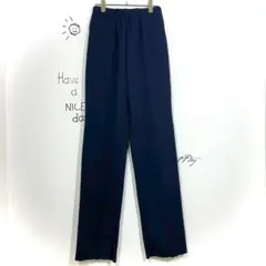 キラク 介護服 ジャージパンツ(L)ネイビー イージー シンプル 新品タグ付き