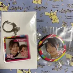 ボートレース　マクール　カワセルくじ　井上遥妃　缶バッジ　キーホルダー　B賞