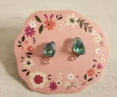 海からの贈り物✩シーグラスピアス②