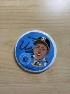 阪神タイガース　シークレット　植田海　缶バッジ